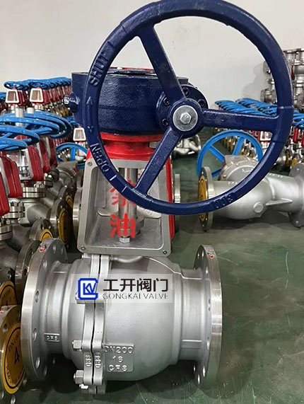 不銹鋼氧氣專(zhuān)用球閥實(shí)物圖