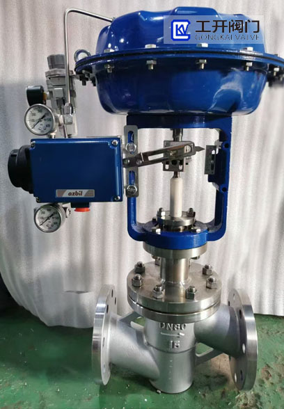 azbil定位器調(diào)節(jié)閥