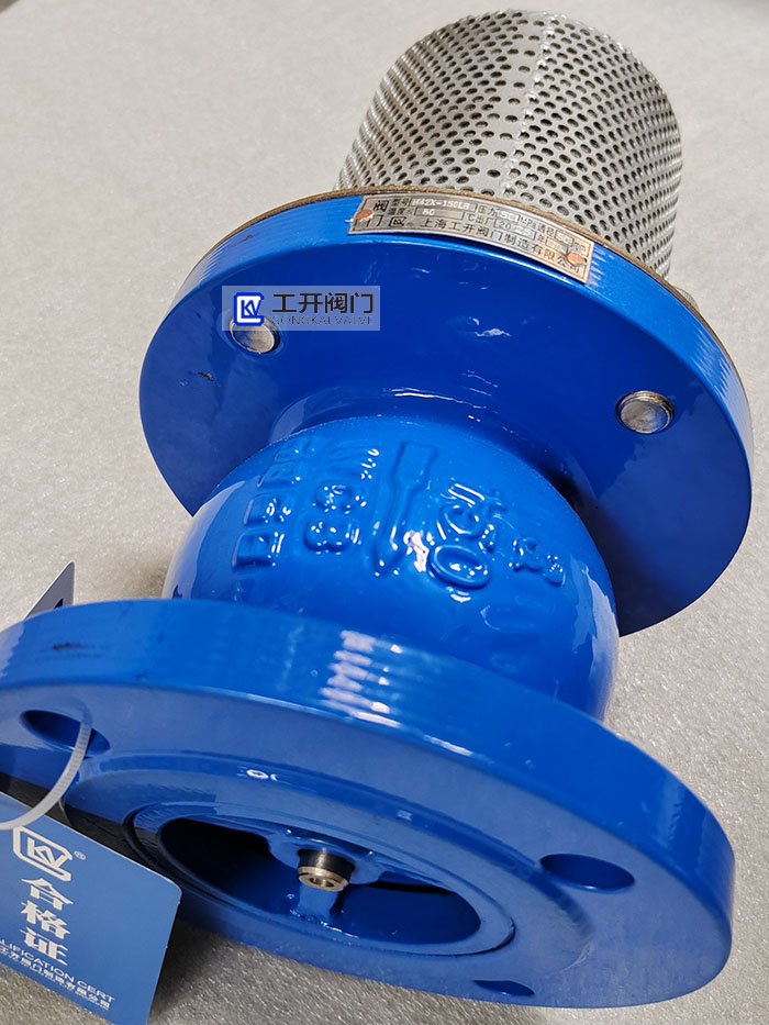 底閥帶不銹鋼過濾網(wǎng)DN80-150LB