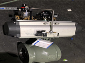 氣動(dòng)V型球閥DN200-GKVQ677Y-16C