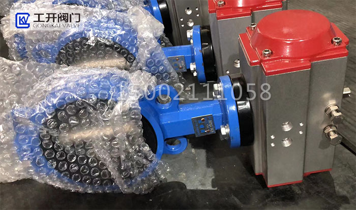 氣動蝶閥D671X-16Q/R-DN100實(shí)物圖