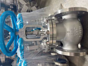 美標(biāo)截止閥不銹鋼CF8-150LB實物圖